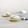 Disposable Plastic Square Small Salad Bowls 32oz - Image 2