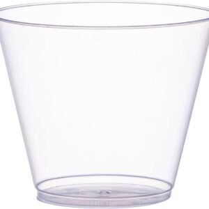 Disposable Hard Plastic Clear Cups/Tumblers 5 oz.