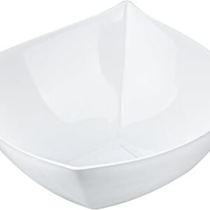 Disposable Plastic Large Salad Bowls 128oz
