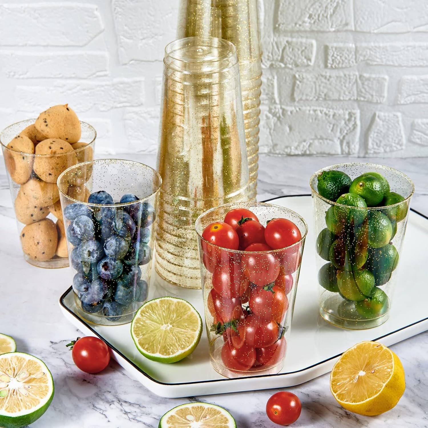 Disposable 7oz Plastic Clear Cups Ideal for Party, Whiskey, Wine Tasting - Image 3